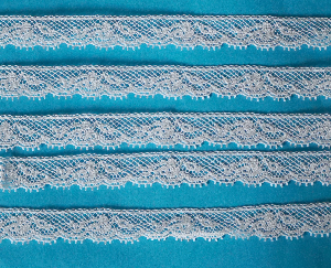 OOP 9870 French Val Edge White 1/2''